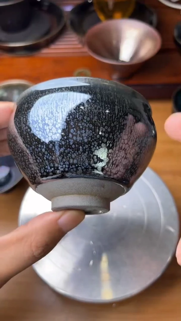 茶盏吴俊伟厚胎薄单杯