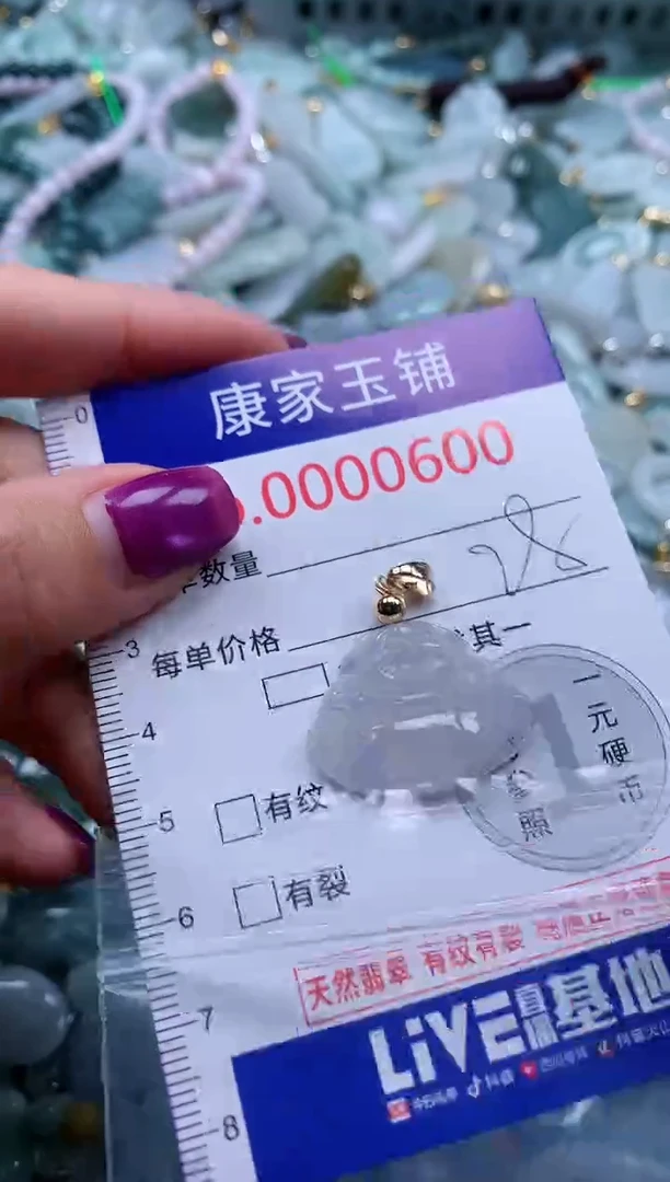 颈饰未镶嵌翡翠600