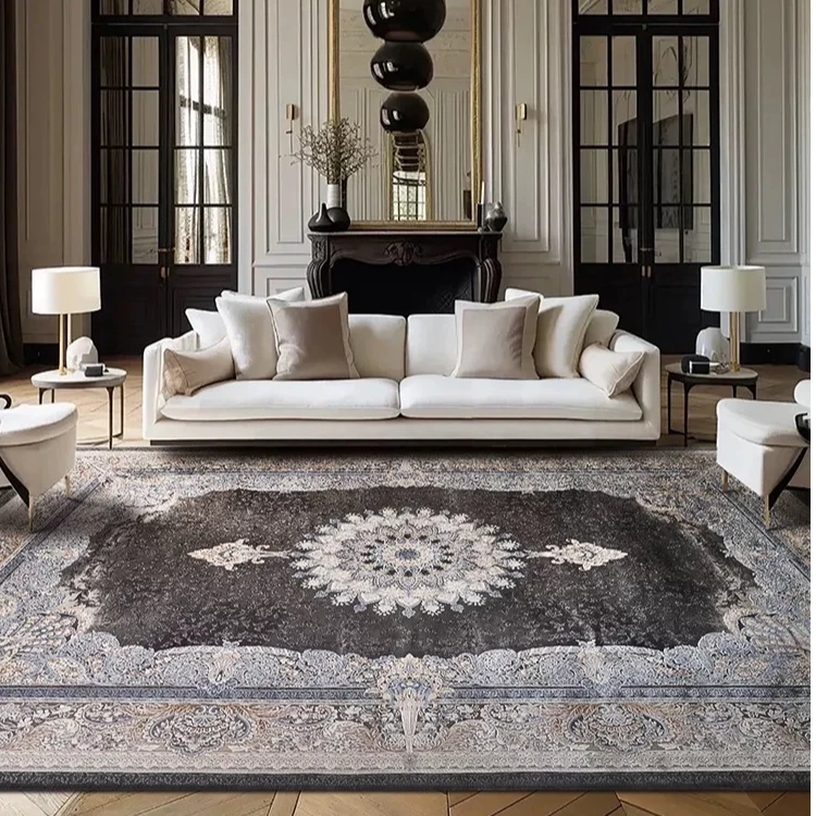 【巴洛克地毯】伊朗原装进口高密波斯地毯欧美法式轻奢客厅卧室地毯