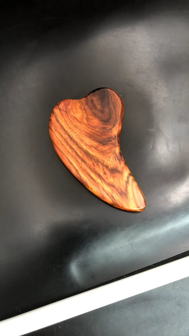 把件黄花梨/降香黄檀俊*海黄野料刮痧板把件