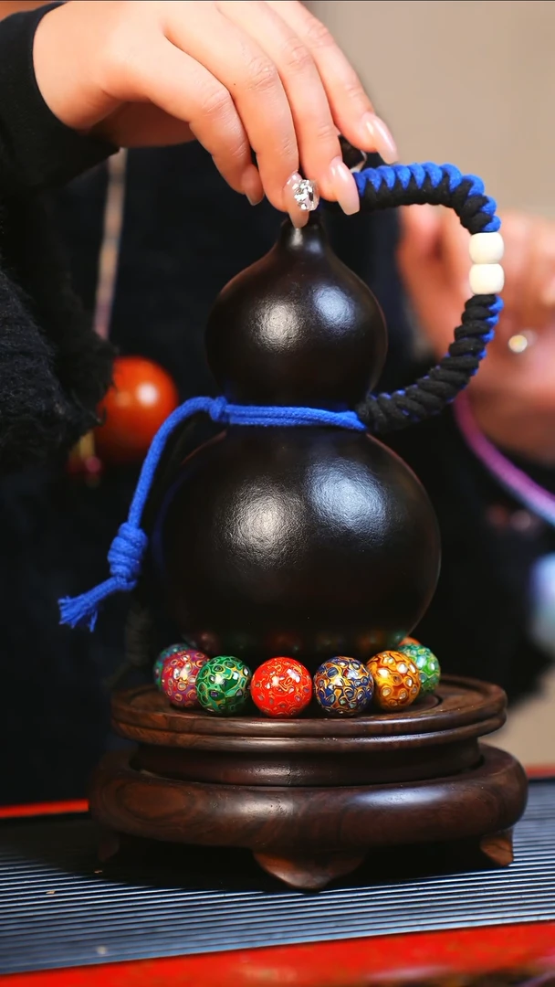 【闪购商品】JU003大师姐臻选非遗大漆酒葫芦