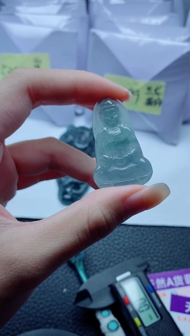 翡翠未镶嵌颈饰           多样性一件随机发货
