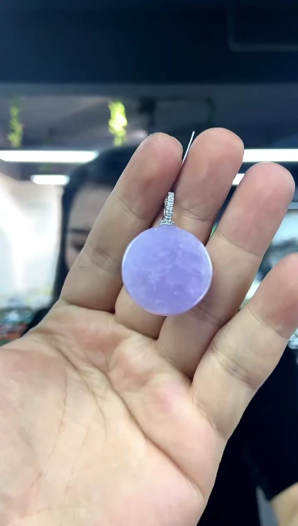 吊坠(不含链)未镶嵌翡翠多样性发其一颜色微差