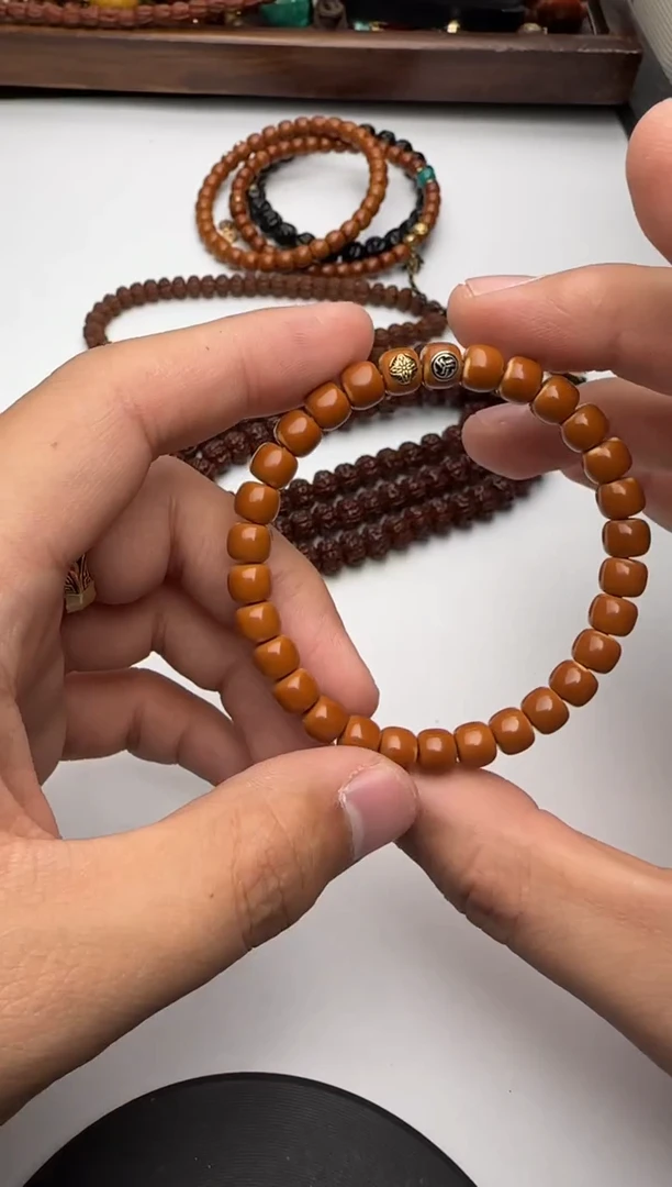 手串橄榄核未镶嵌配饰