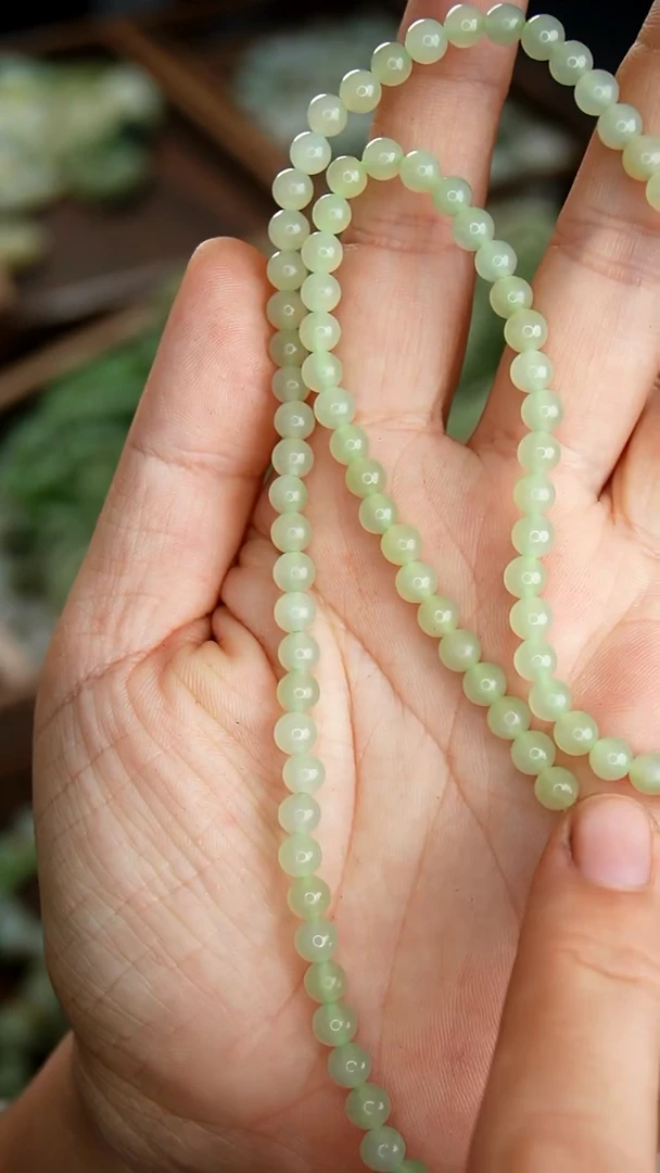 颈饰未镶嵌和田玉项链001