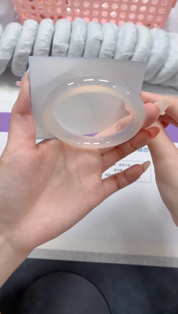 石英质玉手镯未镶嵌64-荔枝58.5