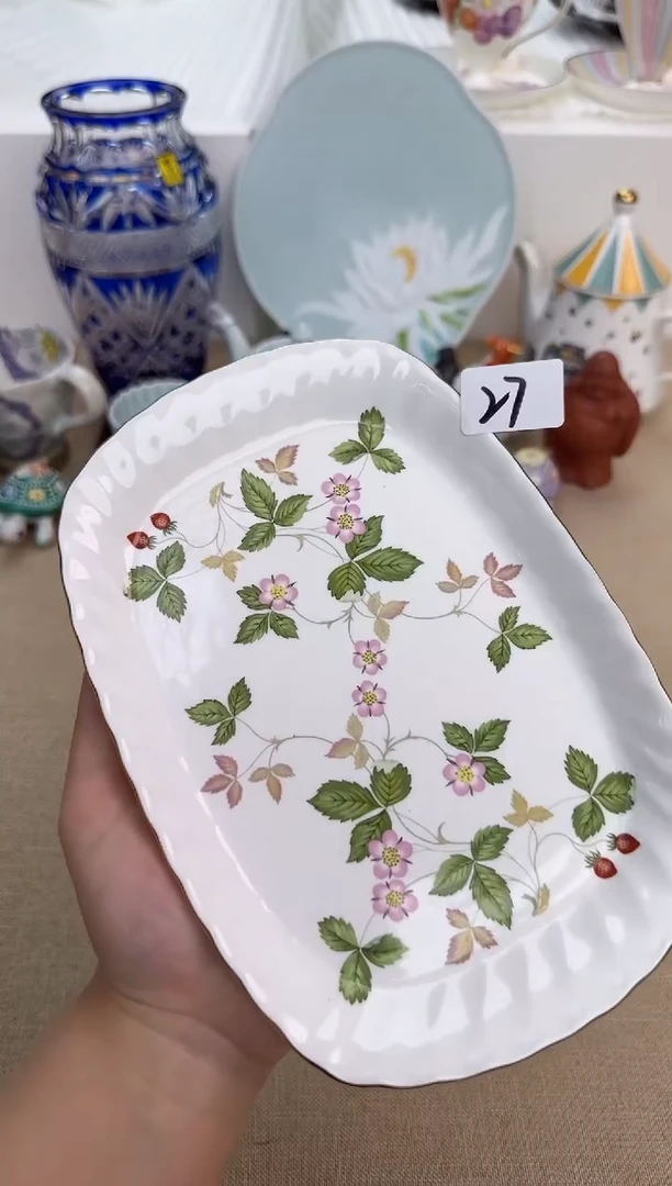 瓷片辰辰的瓷器好看到爆