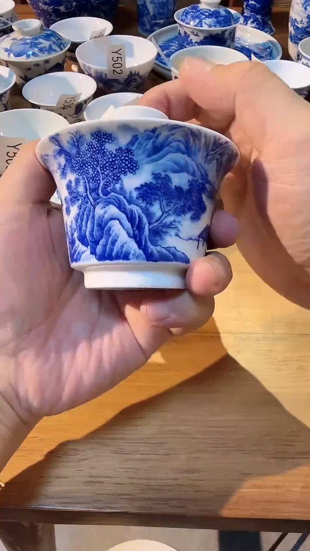 瓷片Y531家庭日用瓷器摆件