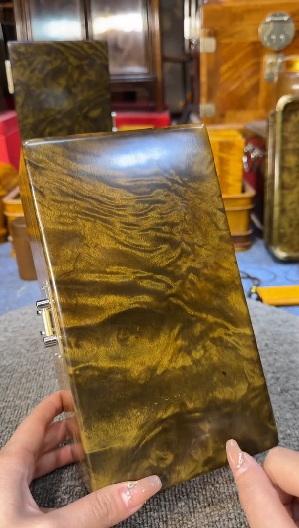 【闪购商品】乌木类成套家具阴沉乌木首饰盒Y365