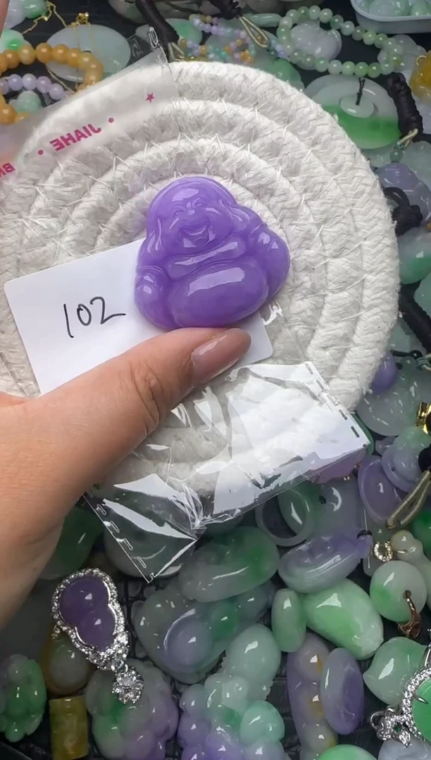 颈饰未镶嵌翡翠缅甸翡翠吊坠