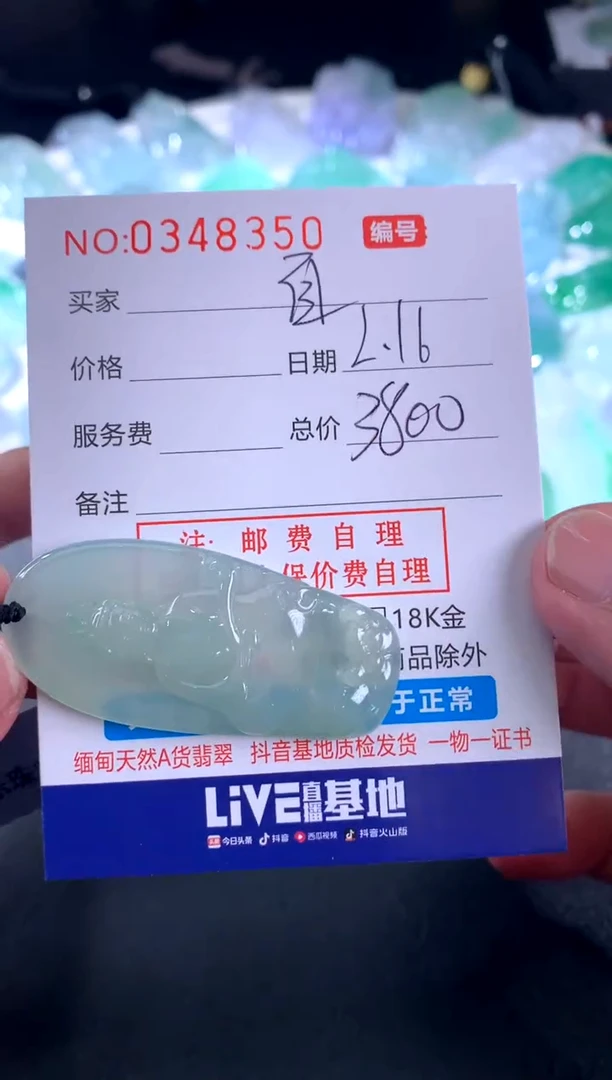 【闪购商品】翡翠颈饰未镶嵌 自