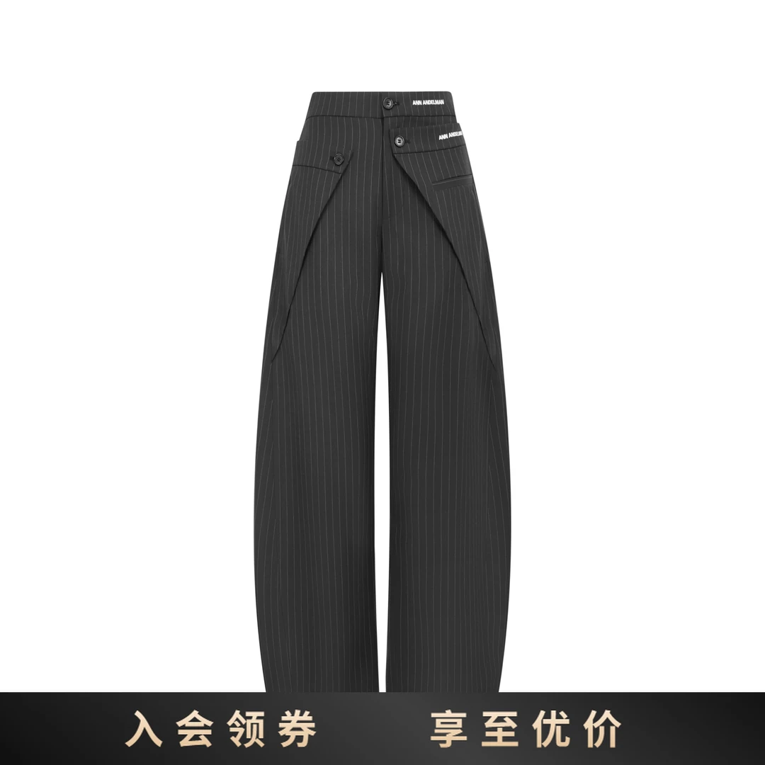 ANN ANDELMAN 休闲常规秋冬口袋休闲裤女装梭织设计师