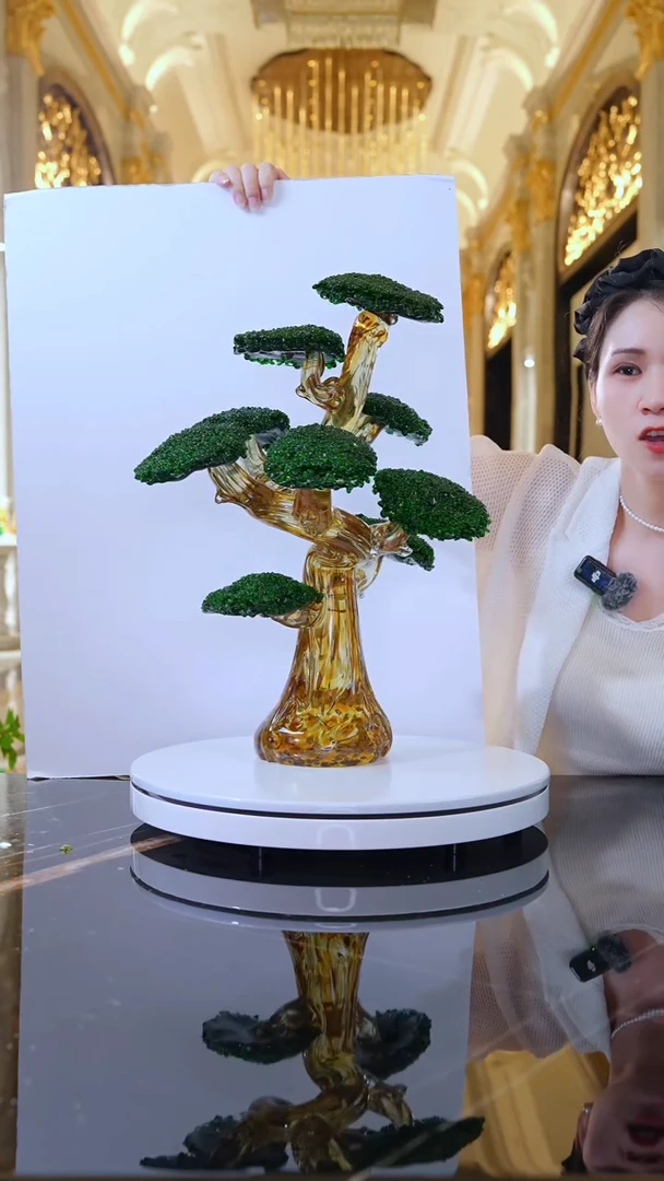摆件迎客松摆件T121