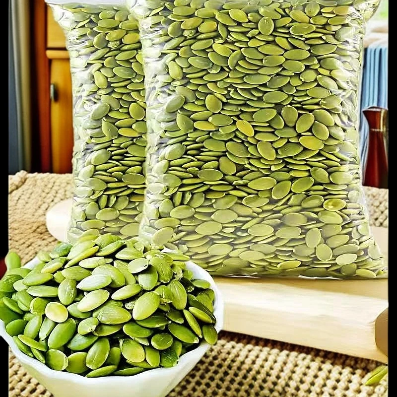 新疆阿勒泰大颗粒生南瓜子仁新货原味烘焙无壳免剥甄选