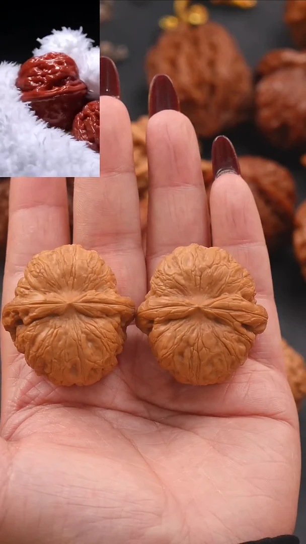 【闪购商品】文玩核桃把件40.5平谷元宝