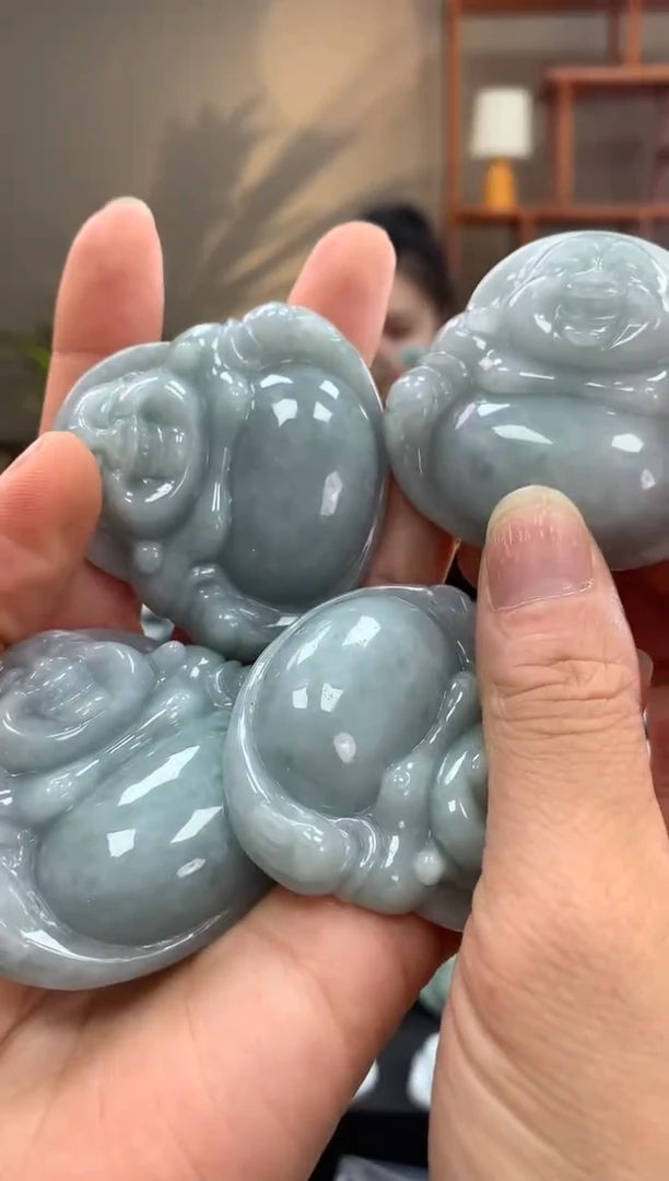 翡翠未镶嵌颈饰佛公1792 多样性发一件