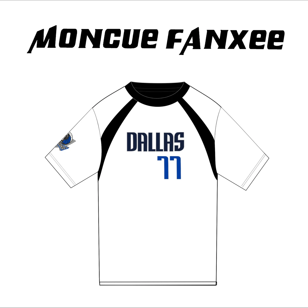 【独行侠】东契奇-美式美式运动半袖潮流街头透气夏季