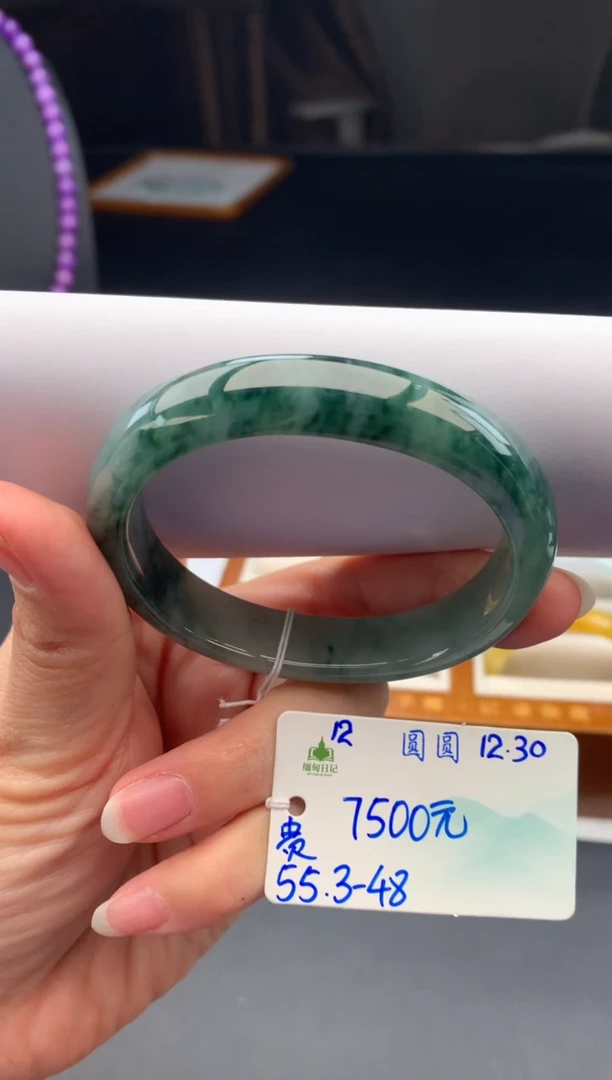 未镶嵌手镯翡翠翡翠自带#送人#，假一赔三