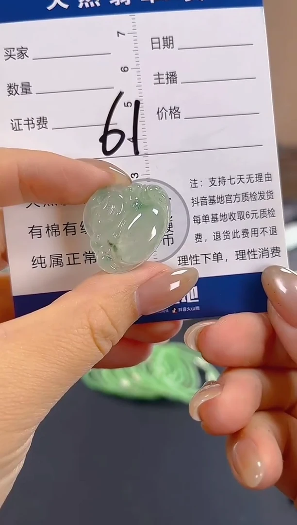 颈饰未镶嵌翡翠纯天然缅甸翡翠A货