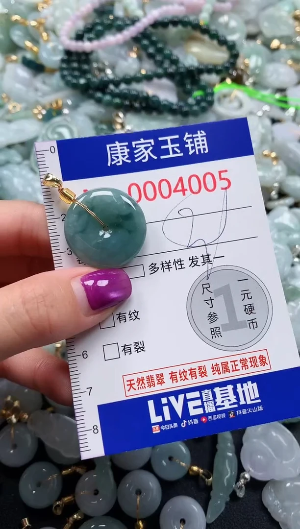 颈饰未镶嵌翡翠4005