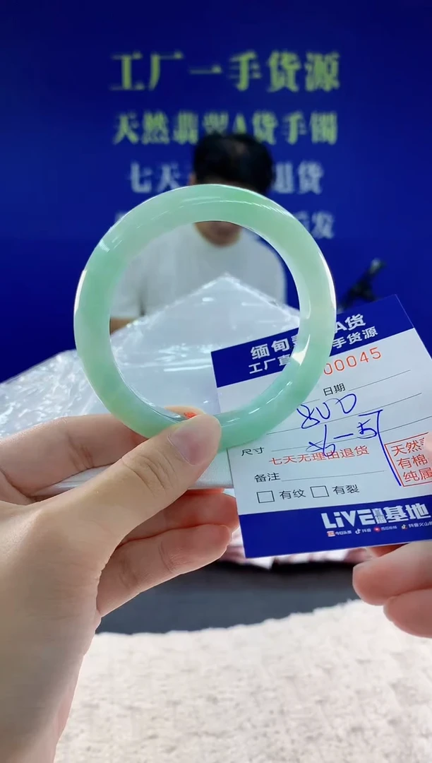 未镶嵌手镯翡翠45