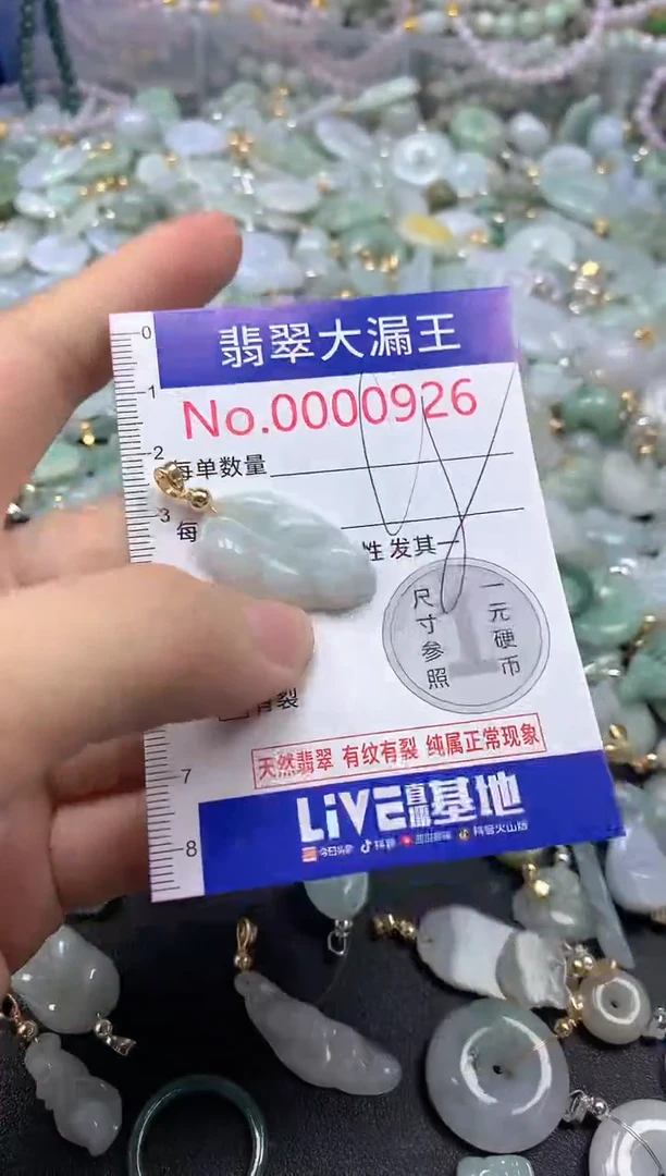 翡翠未镶嵌吊坠(不含链)926