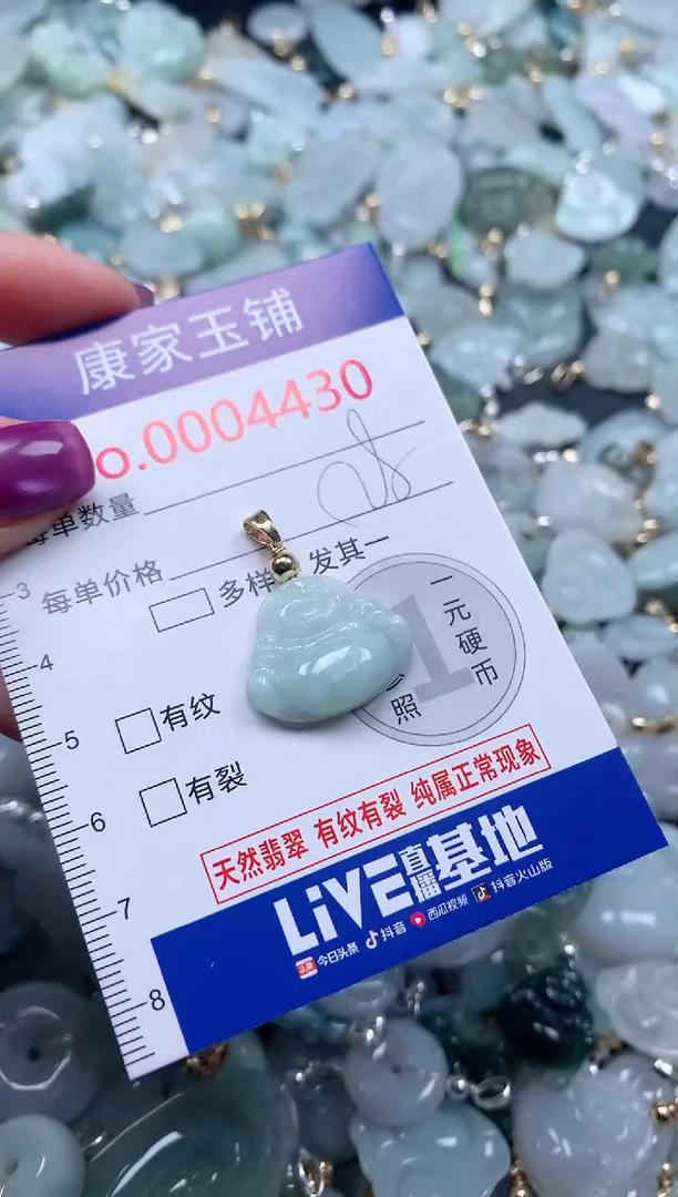 颈饰未镶嵌翡翠4430