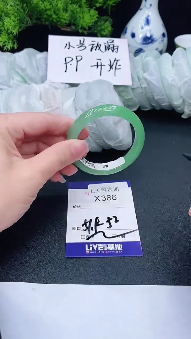 未镶嵌手镯翡翠386