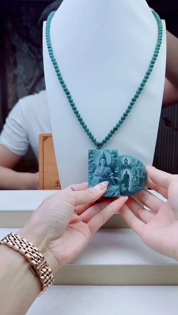 颈饰未镶嵌翡翠多样性发其一