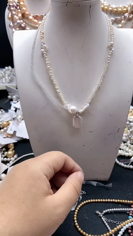 颈饰未镶嵌淡水珍珠1