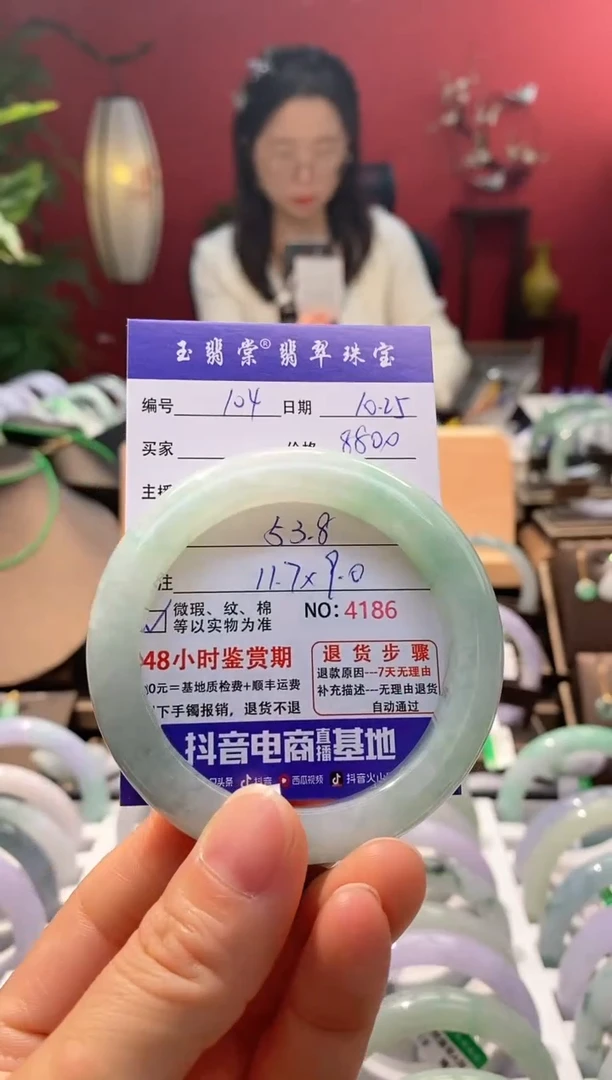未镶嵌手镯翡翠翡翠104