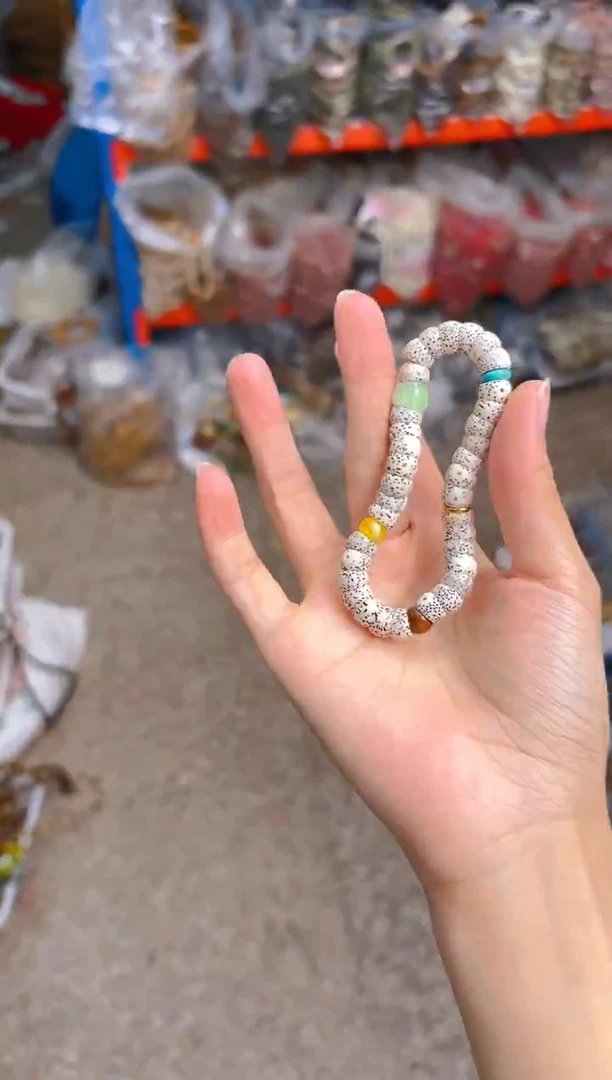 吊坠菩提根/象牙果星月单圈