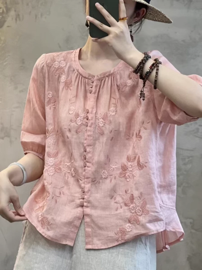 洈水梅子（绣花小开衫）