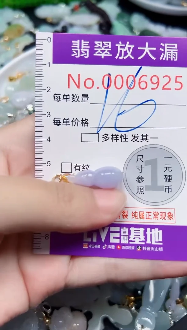 颈饰未镶嵌翡翠6925