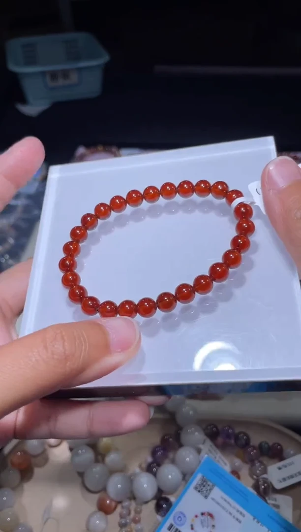 【闪购商品】石榴石手链未镶嵌32号三条多样性发货一G 6+