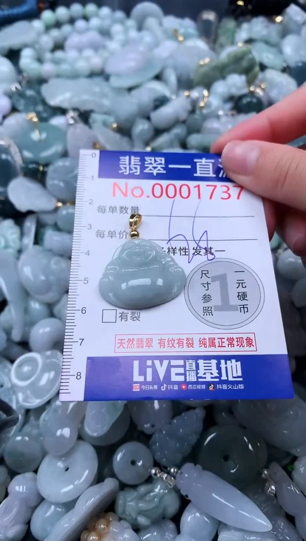 【闪购商品】翡翠吊坠(不含链)未镶嵌1737