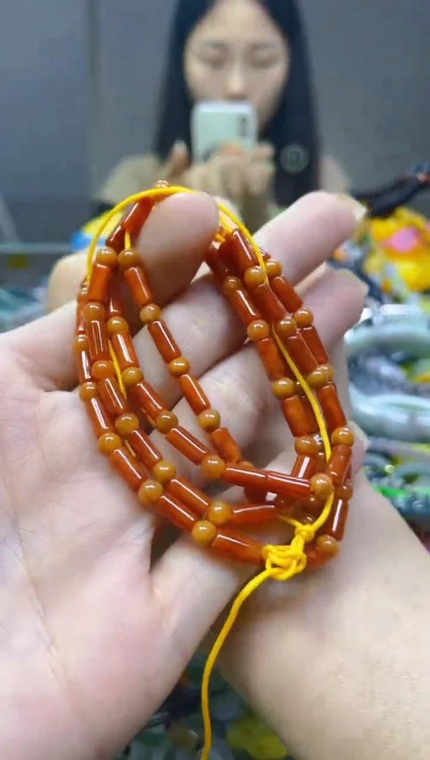 翡翠未镶嵌颈饰4MM/C/翡翠A货一图一物