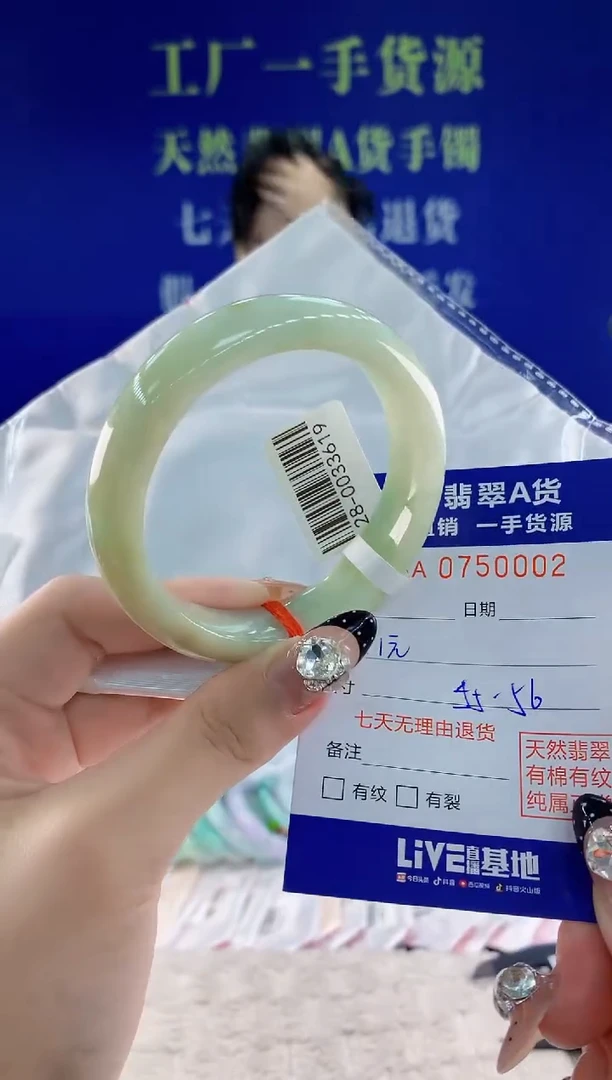 未镶嵌手镯翡翠02天然翡翠A货