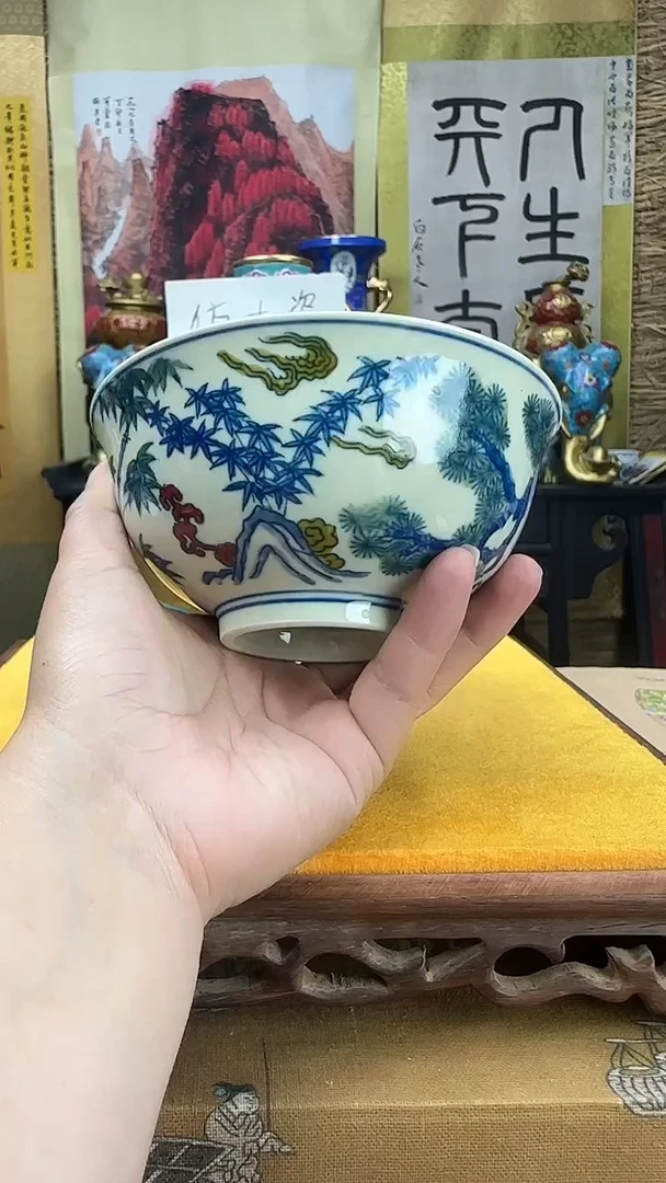 瓷片景德镇陶瓷摆件