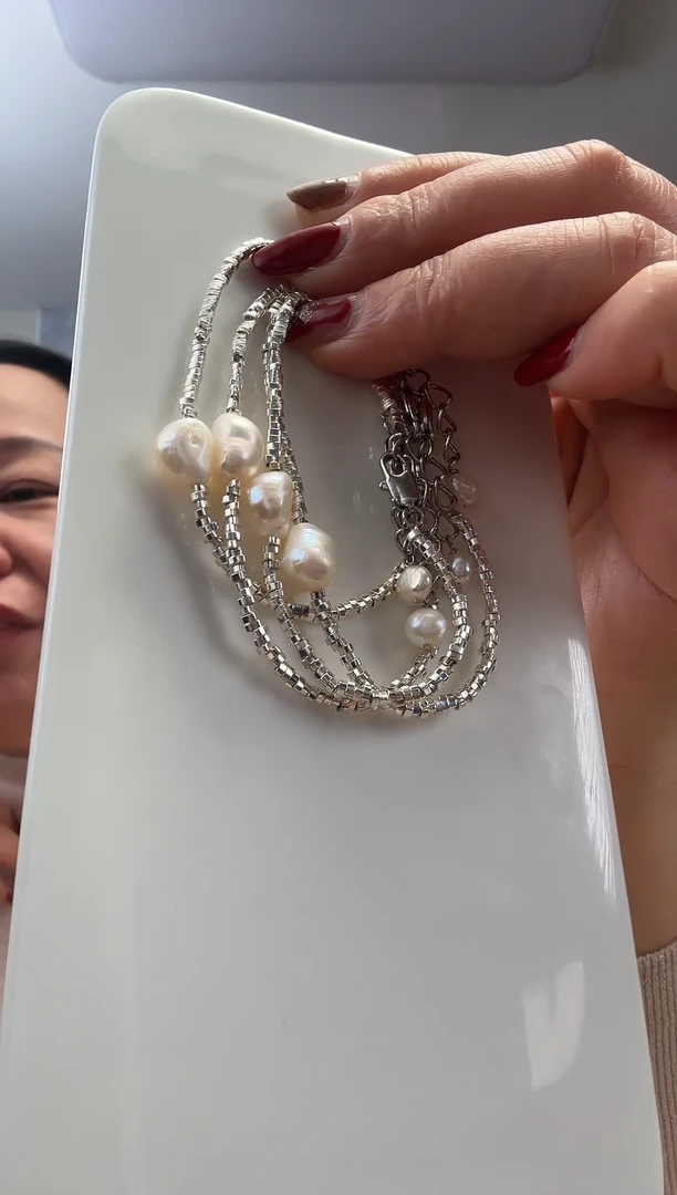 【闪购商品】淡水珍珠手绳未镶嵌巴洛克手链12.9