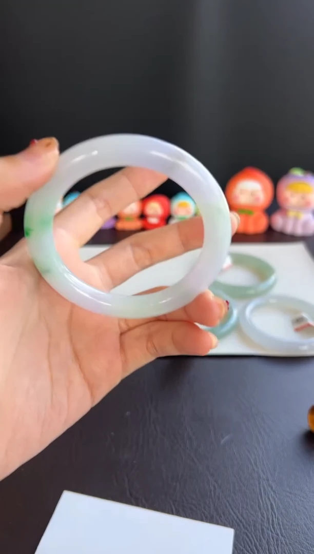 未镶嵌手镯翡翠38号55.6*9.0*9.7