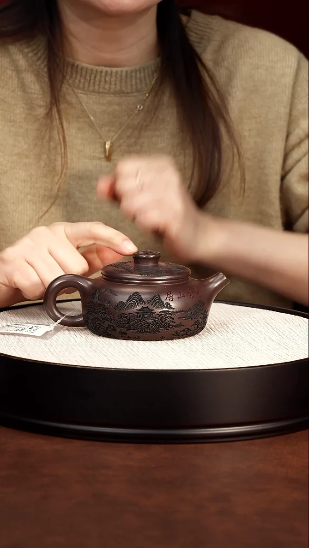 紫砂茶案宜兴原矿高端紫砂