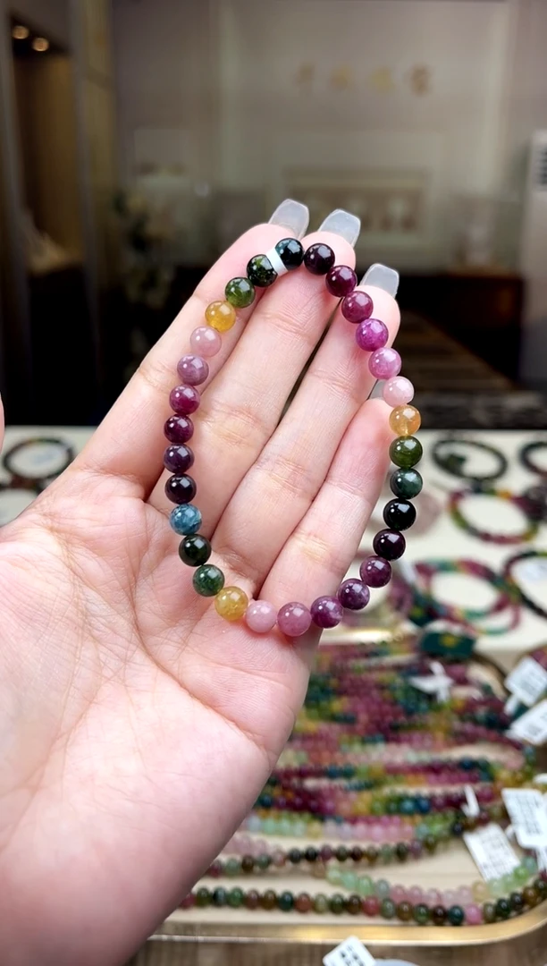 【闪购商品】碧玺/未镶嵌6mm+碧玺单圈多样性发货