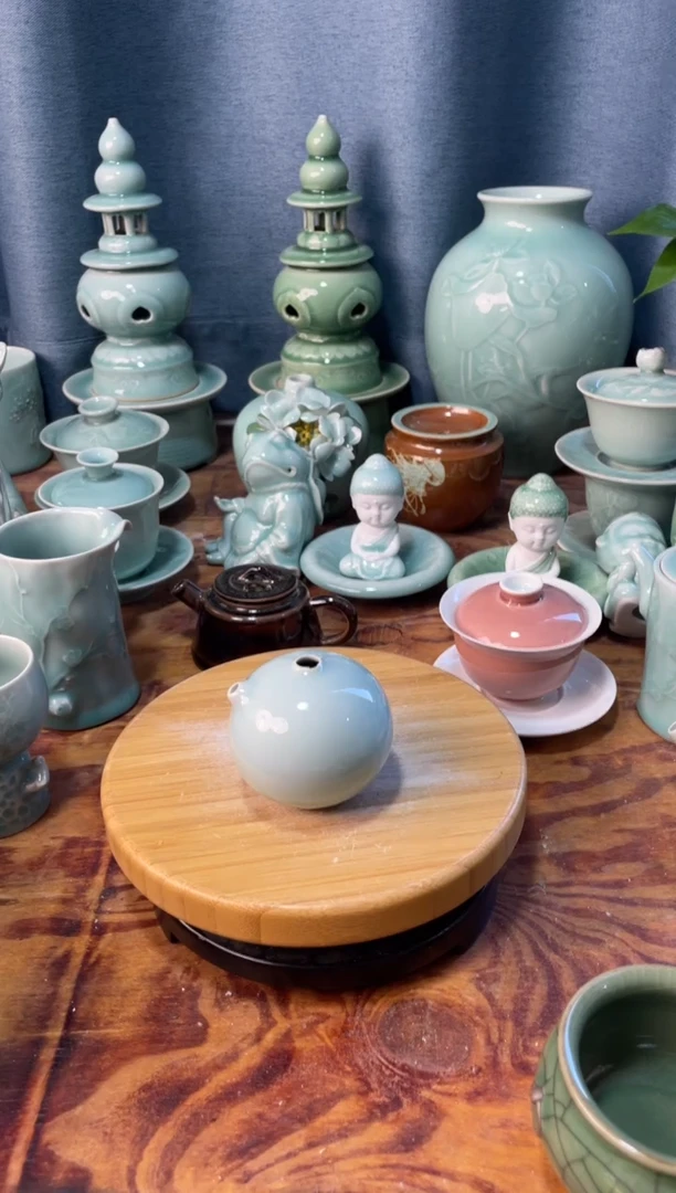 微瑕特价青瓷 慧语瓷坊