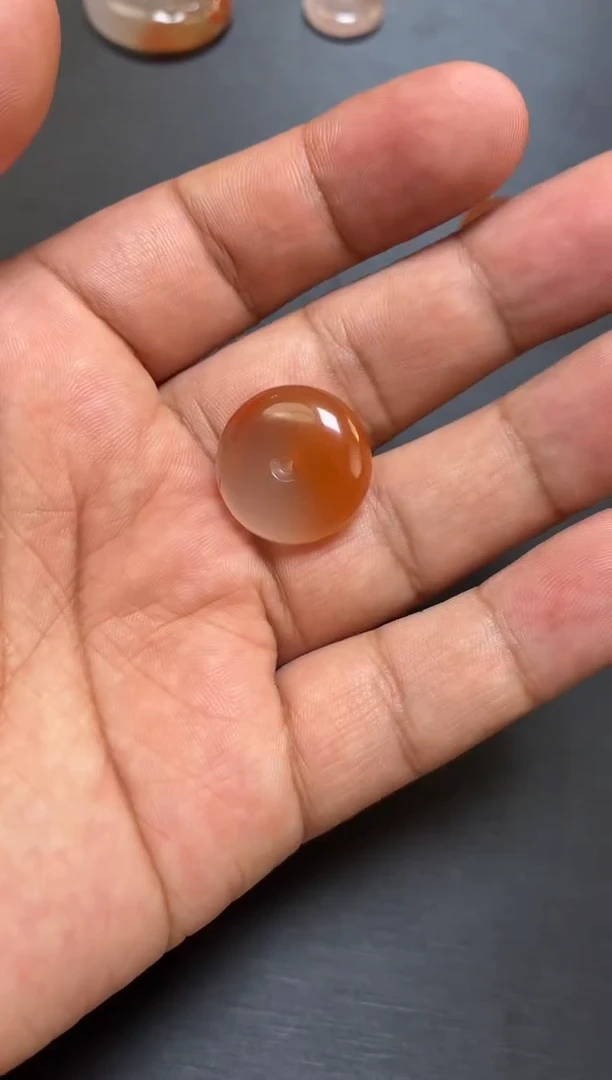 吊坠(赠链)未镶嵌南红玛瑙平安扣