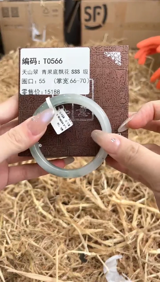 石英质玉手镯未镶嵌T0566