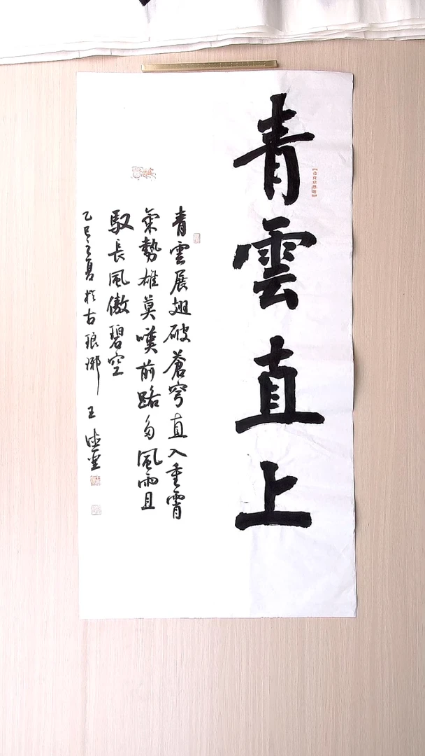 书法王德圣 山东临沂98*50