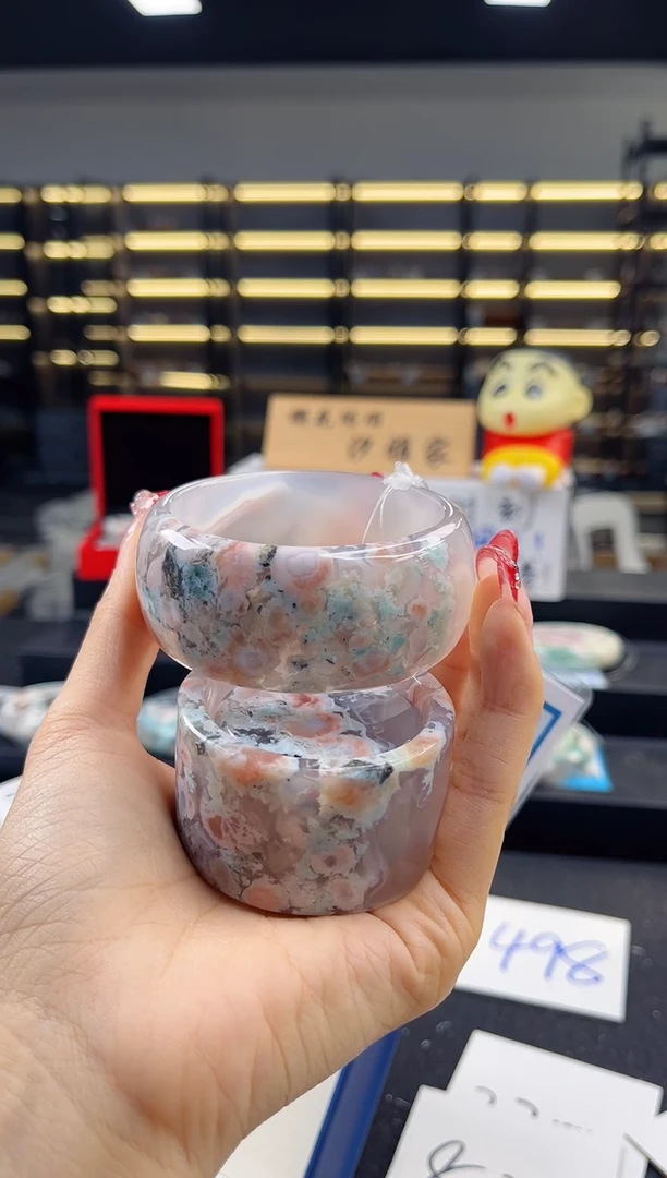 未镶嵌手镯石英质玉圈口 （不退不换）
