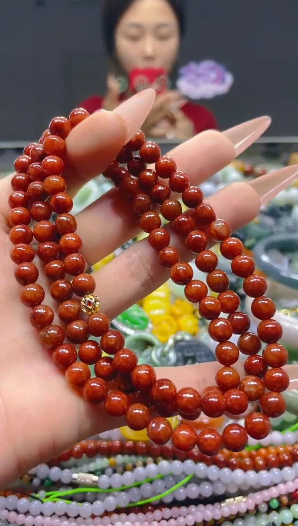 颈饰未镶嵌翡翠6MM