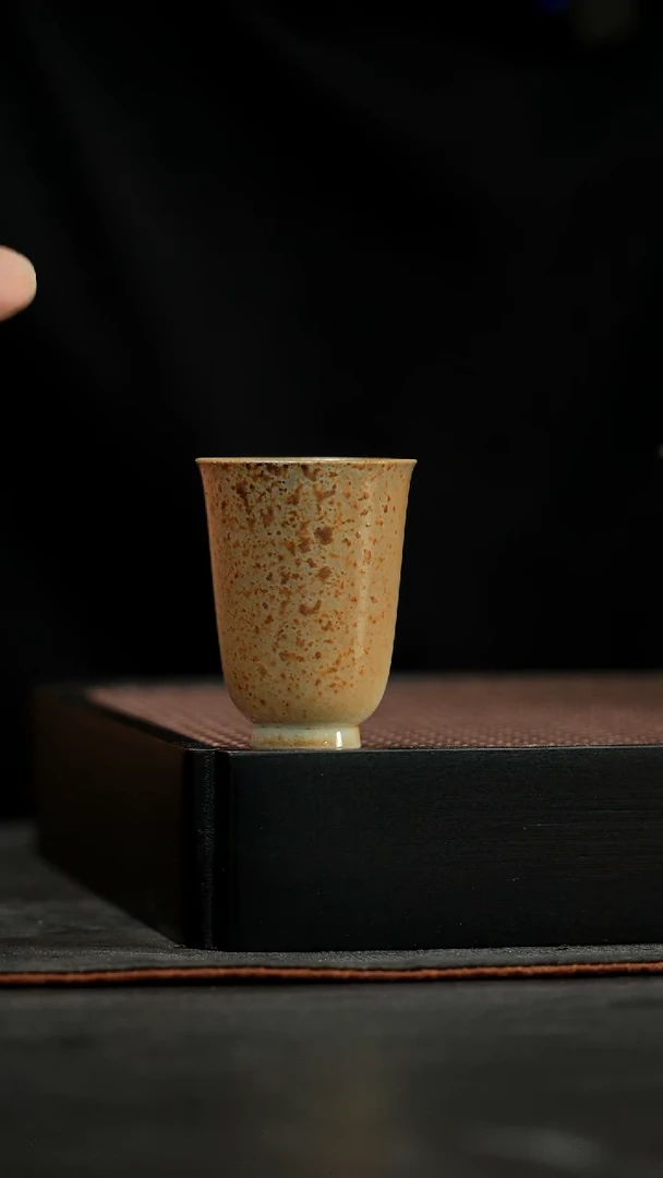 金丝楠木落灰闻香杯40ml